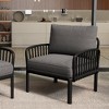 VYNXARIA Outdoor Patio Club Chair - Modern Comfort for Your Outdoor Space - 2 of 4