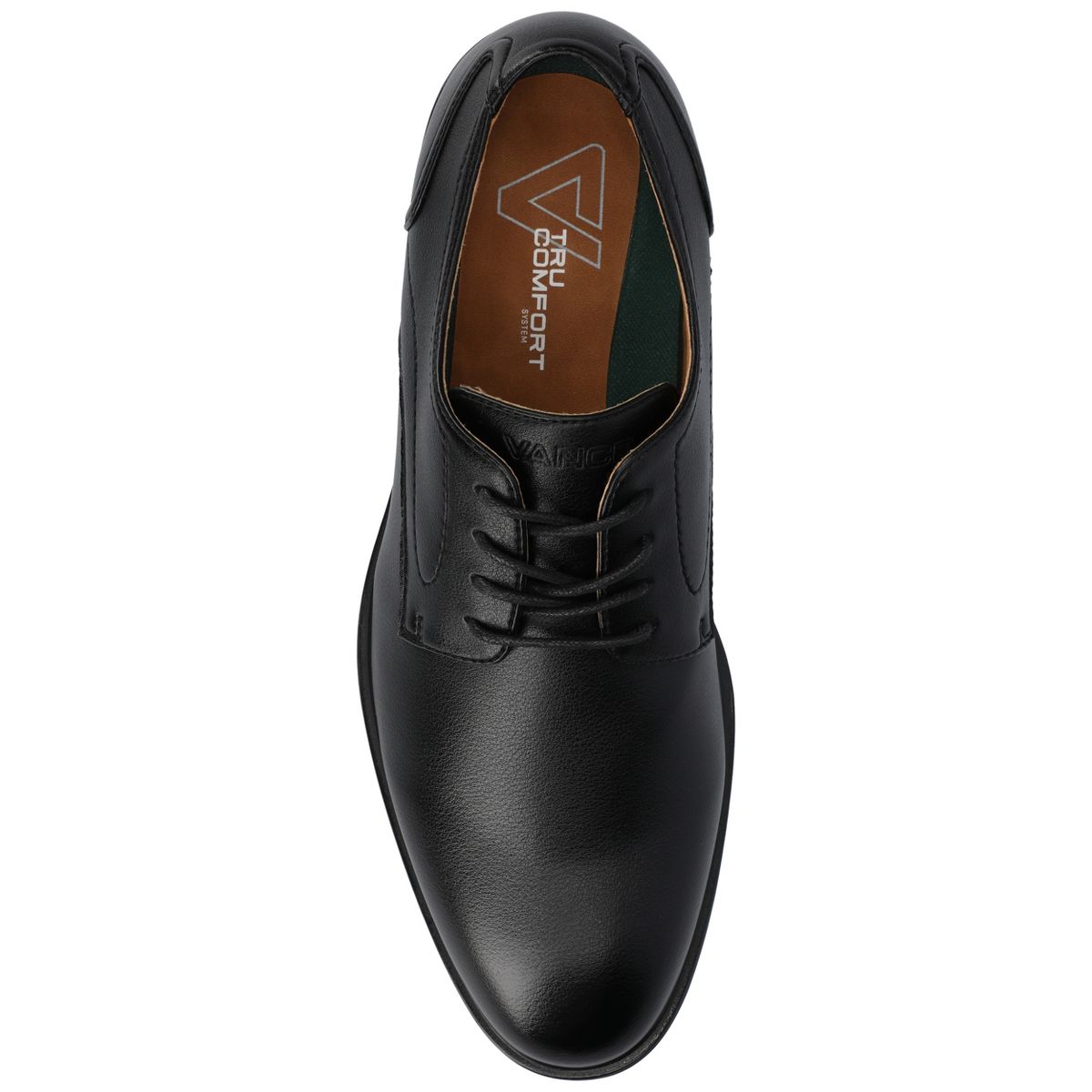 Vance Mens Barclay Medium and Wide Width Plain Toe Oxford Dress Shoe - thumbnail 4