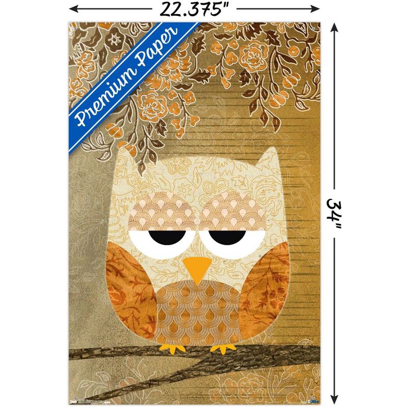 Trends International Artistic Antique Owl Unframed Wall Poster Prints, 3 of 7