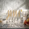 Itopfox 34-Piece Silicone Kitchen Utensil Set with Wooden Handles, Heat-Resistant Tools for Nonstick Cookware Including Grater - 2 of 4