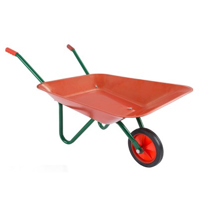 Toy Time Kids' Mini Toy Pretend Play Garden Wheelbarrow - Red