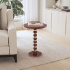 Christopher Knight Home Vesper Mango Wood Round End Table, Walnut - 2 of 4