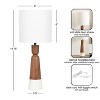 Kate and Laurel Deori Modern Metal and Marble Bedside Table Lamp - 2 of 4
