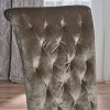 Set of 2 Venetian New Velvet Tufted Dining Chair - Christopher Knight Home - 3 of 4
