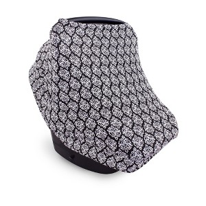 Yoga Sprout Baby Girl Multi-use Car Seat Canopy, Damask, One Size - 1 of 1