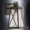 Urban Ambiance Luxury English Country Outdoor Wall Light,  11-1/2"H x 6"W,  Olde Bronze Finish, UHP1050 - 3 of 4