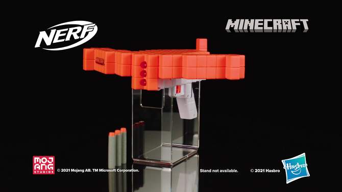 NERF Minecraft Pillager&#39;s Crossbow Blaster, 2 of 9, play video