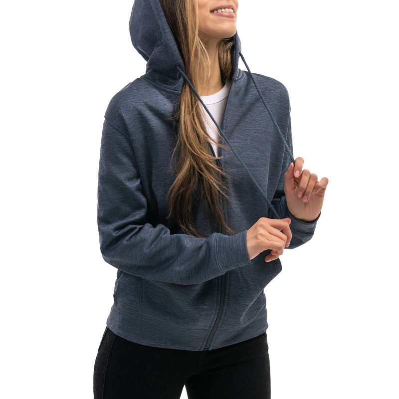 Women’s Full Zip Hooded Sweatshirt by Mio Marino, 5 of 7