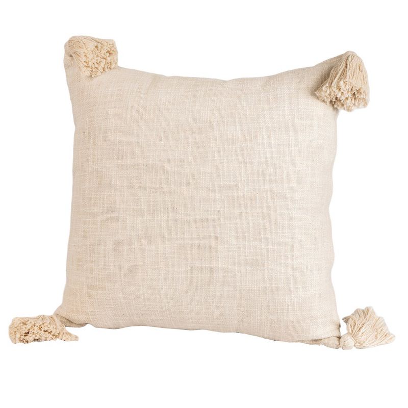 GAURI KOHLI Etawah Throw Pillow with Insert, 18X18, 1 of 8