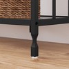 41.3'' Narrow Console Table - Industrial Style and 2 Tier Storage Shelves, Open Storage Entryway Stand Frame, Sofa Table Furniture - 3 of 4
