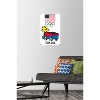 Trends International Team USA x Peanuts – Woodstock Drives the Zamboni Unframed Wall Poster Prints - 2 of 4