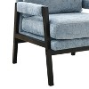 Vynxaria Kelly Mid-Century Modern Chenille Upholstered Accent Armchair - 2 of 3