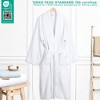 American Soft Linen, 100% Cotton Turkish Robes for Men, 1 Piece Soft Lightweight Adult Men's Bathrobes - 3 of 4