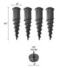Ground Spike Anchor Kit – 4-Pack with Drill Chuck - 2 of 4