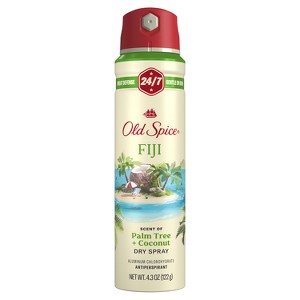 Old Spice Men's Invisible Dry Spray Antiperspirant & Deodorant - Fiji Scent - Fresher Collection