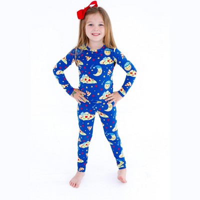 Birdie Bean Care Bears™ Bedtime Pizza 2-Piece PJ: LONG