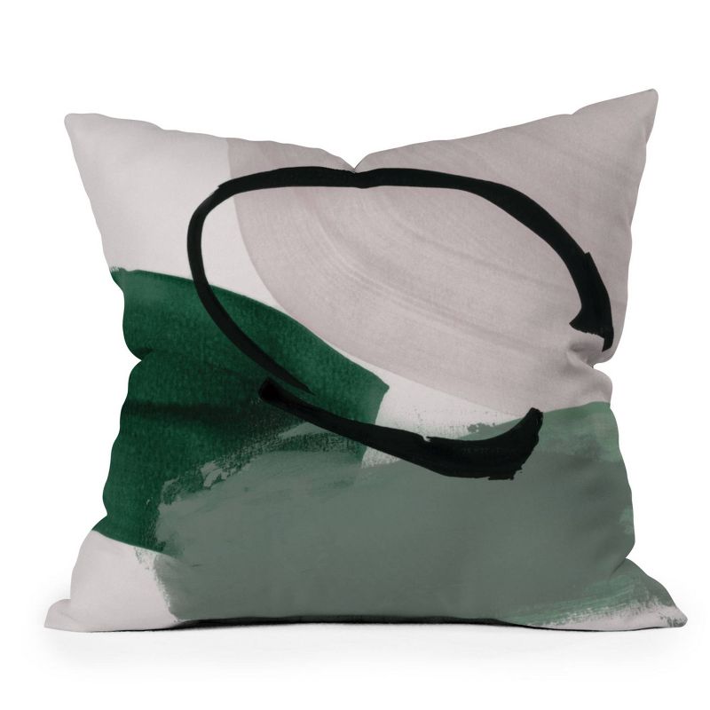 Iris Lehnhardt Minimalist Painting Square Throw Pillow - Deny Designs, 1 of 6