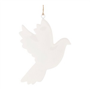 Metal Dove Bird Ornament (Set of 6) - 1 of 4