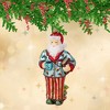 Miss Christmas 7.0 Inch Santa The Day After Christmas/ Santa In Pajamas Christmas Tree Ornament , Christmas Decor Holiday, Pajamas, Coffee (1PC) - 2 of 4