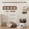 SEVOBAL Pet Bowl 4L Capacity Smart Food Dispenser for Cats and Small Dogs, Hands Free for Pet Owned Family in Daily Life, White, 9.45"*7.87"*7.87" - 4 of 4