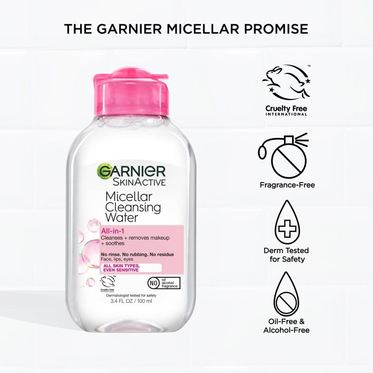 Garnier Micellar Water Hydrating Facial Cleanser & Makeup Remover - Basic Cleansing, 4 of 8
