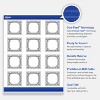 Avery Square Cards, 2" x 2", Silver-Metallic Black, Matte, 120ct - 3 of 4