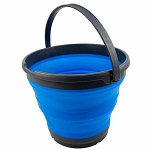 SAMMART 10L (2.6 Gallon) Collapsible Plastic Bucket Size 33cm Dia - 1 of 4