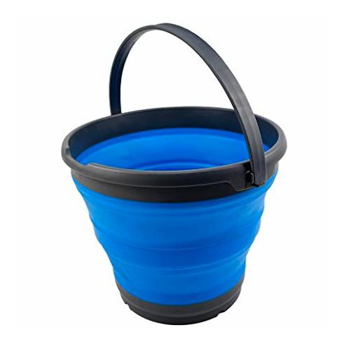 SAMMART 10L (2.6 Gallon) Collapsible Plastic Bucket Size 33cm Dia - image 1 of 4