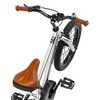 Petimini BP1001YD-5 16 Inch BMX Style Kids Bike with Removable Training Wheels and Rear Coaster Brakes for Kids 4-7 Years Old, Silver - 3 of 4