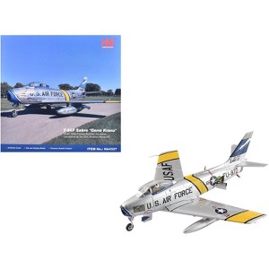 North American F-86F Sabre Fighter Aircraft "My Darling Marta" US Air Force 1/72 Diecast Model by Hobby Master - 1 of 4