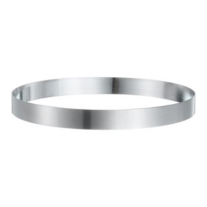 Unique Bargains Stainless Steel Seamless Nonstick Mirror Coating Round Cake Ring - 1 of 4