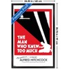 Trends International Alfred Hitchcock - The Man Who Knew Too Much (1954) Framed Wall Poster Prints - 3 of 4