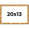 PosterPalooza | 20x13 Bamboo Picture Frame, UV Acrylic, 4 Finishes - Brown, Black, Gold, and Natural - 2 of 4