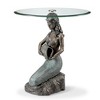 SPI Home Mermaid End Table – 24" Tall Metal Ocean-Themed Side Table, Elegant Nautical Indoor or Outdoor Accent - 3 of 3