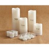 tagltd 4X4 Light-Up Led Pillar Candle With 5 Hour Timer Flameless Dripless Reusable For Home Decor Wedding Parties - 4 of 4