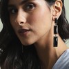 SOHI Women's Bar Stone Drop Earrings - 3 of 4