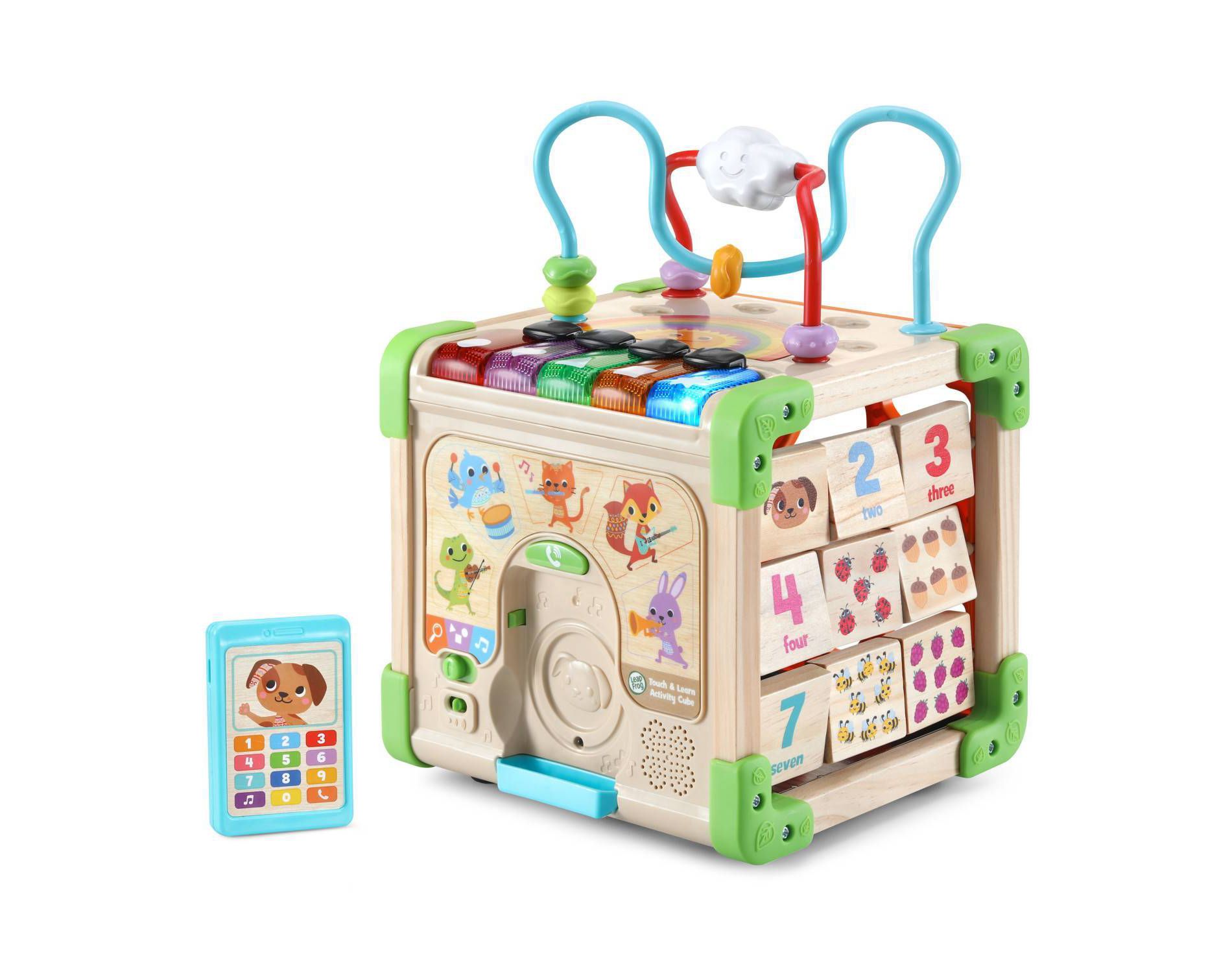 LeapFrog Touch & Learn Wooden Activity Cube