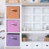 DOMETOUR Fabric Storage Cubes Storage Bins Set of 6, Foldable Closet Drawers Organizers Storage Box for Toy Clothes - 3 of 4