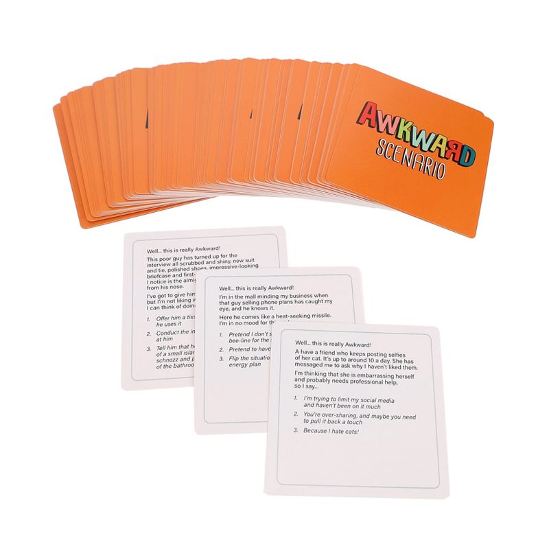 TDC Games Awkward Party Game, Random Situations and Dodgy Decisions, Hilarious Card Games for Adults, Games for Game Night, Party Games for Adults, 5 of 7
