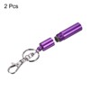 Unique Bargains Snooker Billiard Pool Cue Tip Shaper Pool Repair Tool Billiard Cue Care Accessory with Keychain - 3 of 4