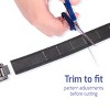 Gallery Seven - Men's Geometric Leather Ratchet Belt - 4 of 4