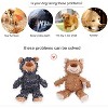 ZippyPaws Dog Companion for Heavy Chewers- Indestructible Robust Bear Dog Toy, Resistant Squeaky Dog Toys for Heavy Chewers  (A-Navy) - 2 of 4