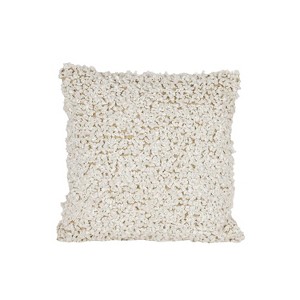 20" x 20" Alastair Hand Woven Boucle Filled Decorative Indoor/Outdoor Accent Throw Pillow - 1 of 4