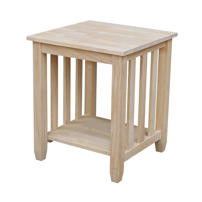 Mission Tall End Table - International Concepts, 1 of 8