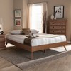 Lissette Wood Platform Bed Frame - Baxton Studio - image 4 of 4