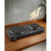 Elite Cuisine Electric Double Cast Burner Hot Plate - 2 of 4