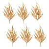 Faux Gold Autumn Spray – 24.5"H – Set of 6 – Perfect for Vases or Garland Arrangements - 3 of 3
