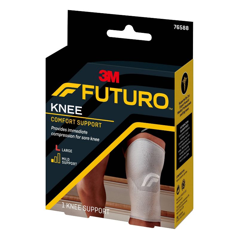 FUTURO Comfort Knee Support with Breathable, 4-Way Stretch Material, 3 of 12