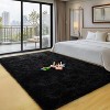 3x5 Fluffy Area Rugs for Living Room Bedroom, Soft Shag Kids Rug Small Carpet Home Decor - 3 of 4