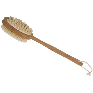 Evideco French Home Goods Natural Wood Bath Brush Collection: Deep Cleansing and Relaxing - 1 of 4